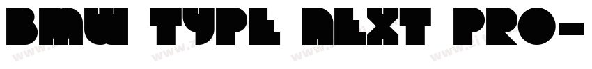 bmw type next pro字体转换